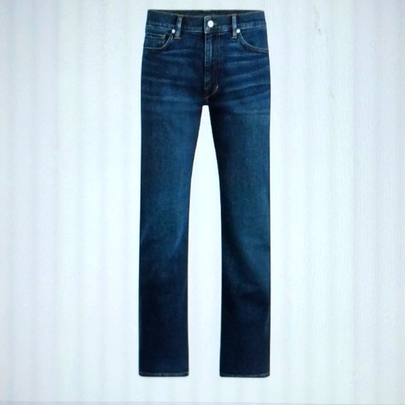 JOES JEANS MENS Straight Leg Slim 5 Pocket Mid Blue Stretch Size 34/34 - Picture 2 of 11